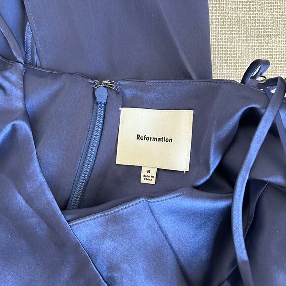 Reformation Navy Blue Maxi Dress - Picture 7 of 9